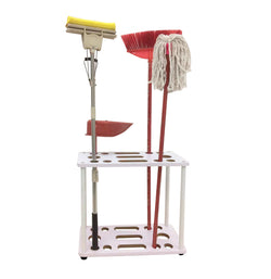 Long Handle Tool Organizer Garage Garden Storage Rack Cue Pole Golf Club  10018-NEW