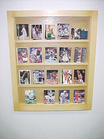 20 Baseball card displays case will hold 20 ungraded baseball cards Golden 100197