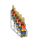 Coffee Syrup Bottle Rack Wire Rack Bottle Glorifier Display Stand Rack Bar Liquor Display 10031