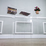 Clear Acrylic Dinning Table Church Holy Communion Tradeshow Display 42X24X31" 10033-3