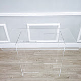 Clear Acrylic Dinning Table Church Holy Communion Tradeshow Display 42X24X31" 10033-3