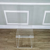 1pk, Clear Ghost Acrylic Chair 10035-3 H- ASSEMBLED 10035-3 H-ASSEMBLED