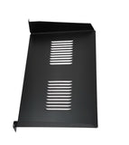 Cantilever Server Shelf Vented Shelves Rack Mount 19 Inch 1U Black 10 Inches (250mm) deep 10042