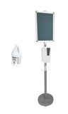 FixtureDisplays Hand Sanitizer Stand Portable Stand Soap Dispenser Cleaner Automatic Hand Free with 1 G Refill 10050+15221+15241