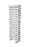Metal blueprint display 21X10X84“ 16 level design scroll storage organizatoin 10055