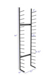 Metal blueprint display 21X10X84“ 16 level design scroll storage organizatoin 10055