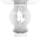 Clear Church Pulpit Event Lectern Plexiglass Acrylic Debate Podium School Simplicy Design 23.3" Wide 10060+16780+12152