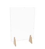 Acrlic Plexiglass Shield Sneeze Guard 24x36x7 Landscape or Portrait Tabletop or Ceiling Mount 10064