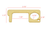 Hygienic Door Handle Door Opener, The Contactless Button Tool, Elevator Press Stick, Easy to Carry