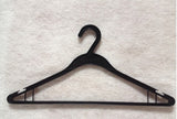 ALL NEW Reinforced Black Plastic Hangers 10PK 100702