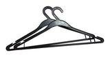 ALL NEW Reinforced Black Plastic Hangers 10PK 100702