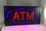 Bright LED ATM SIGN ANIMATED NEON LIGHT CHAIN 100705