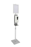 Hand Sanitizer 1 Gallon AND Portable Stand Soap Dispenser Cleaner Automatic Hand-Free 10072+15241