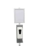 Hand Sanitizer 1 Gallon AND Portable Stand Soap Dispenser Cleaner Automatic Hand-Free 10072+15241