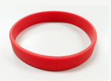 Red Silicone Wristband Bracelet WWJD Christian Gift Bracelet What Would Jesus Do