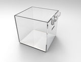 Slatwall Clear Candy Bin Acrylic Plexiglass Holder Pen Pencil Ruler