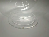 FixtureDisplays® Clear 16" Bowl Countertop Display for Candies, Biscuits, Fruits, and Treats 100803