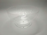 FixtureDisplays® Clear 16" Bowl Countertop Display for Candies, Biscuits, Fruits, and Treats 100803
