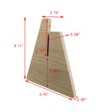 Flat Panel Support Leg Wood Bracket Holder Riser Block Board Sheet Sneeze Guard Clamp Bracket