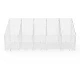 FixtureDisplays® Adjustable Divided Bin Countertop Display - 12" x 12" x 30" 100809