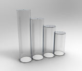 FixtureDisplays® 8-Chimney Clear Acrylic Candy Holder 100812