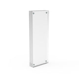 FixtureDisplays® Plexiglass Acrylic Sign Holder Logo Block Picture Frame - 8" x 3" 100834