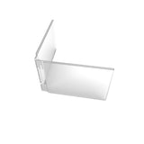 FixtureDisplays® Acrylic Plexiglass Lucite Dual Frame Sign/Menu Photo Holders - 7" x 5" 100838