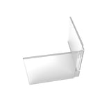 FixtureDisplays® Acrylic Plexiglass Lucite Dual Frame Sign/Menu Photo Holders - 7" x 5" 100838