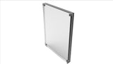 FixtureDisplays® Acrylic Plexiglass Block Sign/Photo/Picture/Menu Holder Frame, measuring 8.5 x 11 inches 100845