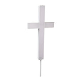 Solar Powered Metal Acrylic Cross LED Lighted Cross, Christian Lighted Church 10105+10107+10106