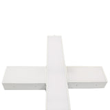 Metal Acrylic Cross LED Lighted Cross, Christian Lighted Church Sign Cemetery 10105