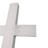Metal Acrylic Cross LED Lighted Cross, Christian Lighted Church Sign Cemetery 10105