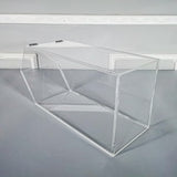 6.4 Gallon Clear Candy Bin 8" Wide Plexiglass Transparent Nut Cereal Food Dispen 101076