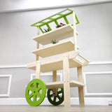 Wooden Display Cart - Color Choices 101093