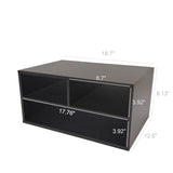 Printer Stand Shelf Desk Paper Storage Organzier Monitor Office Equipment Riser 10120