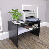 Printer Stand Shelf Desk Paper Storage Organzier Monitor Office Equipment Riser 10121
