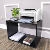 Printer Stand Shelf Desk Paper Storage Organzier Monitor Office Equipment Riser 10121