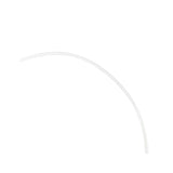 0.24 inches O.D. Tube Lenght 13.8 Inches white RO Water Filter Tubing PE 10122-HARD TUBE