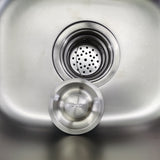 Stainless steel single bowl sink Cut out size 13.38 x 11 inche with drain 10122-SINK