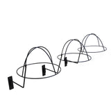 Wall Mount Hat Hold Headwear Organizer Wig Display Metal Wire Flexible 10126-3PK
