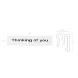 Greeting Card Category Card with Wire Mouting Clips 32 Card 5X1.3 Types 64 Clips 10138