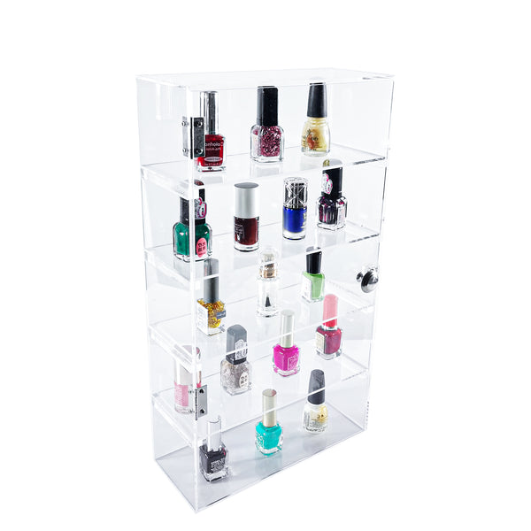 Clear Acrylic Display Case Organizer Collectible Shot Glass Funko Pop Figurine 10141