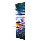 Vertical Portrait Slatwall Panel Laminated Art 12x40" Tall Star Universe Galaxy 10153-12*40"