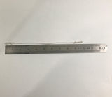 10" Dual-End Looped White Cotton Cord Barbed Cord Loop Band with Metal Barbs 100PK 101710