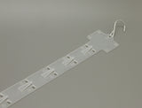 5PK Hanging Merchandising Strip Display Plastic Clip On Strips 101727