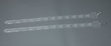 5PK Hanging Merchandising Strip Display Plastic Clip On Strips 101727