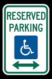 R7-8 Reserved Parking for Persons with Disabilities 12" x 18" Engineer Grade Parking Signs 101808