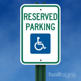 R7-8 Reserved Parking for Persons with Disabilities 12" x 18" Engineer Grade Parking Signs 101808