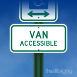 R7-8P Van Accessible Signs 12" x 6" Engineer Grade 101810