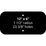 R7-8P Van Accessible Signs 12" x 6" Engineer Grade 101810